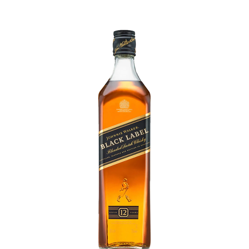 WHISKY JOHNNIE WALKER BLACK LABEL 750 ML.