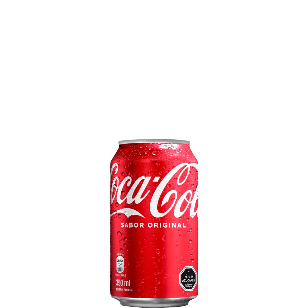 BEBIDA COCA COLA 350 ML. PACK 6 LATAS