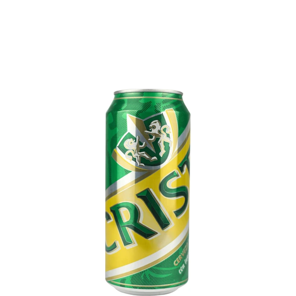CERVEZA CRISTAL 470 ML. DISP. 24 LATAS