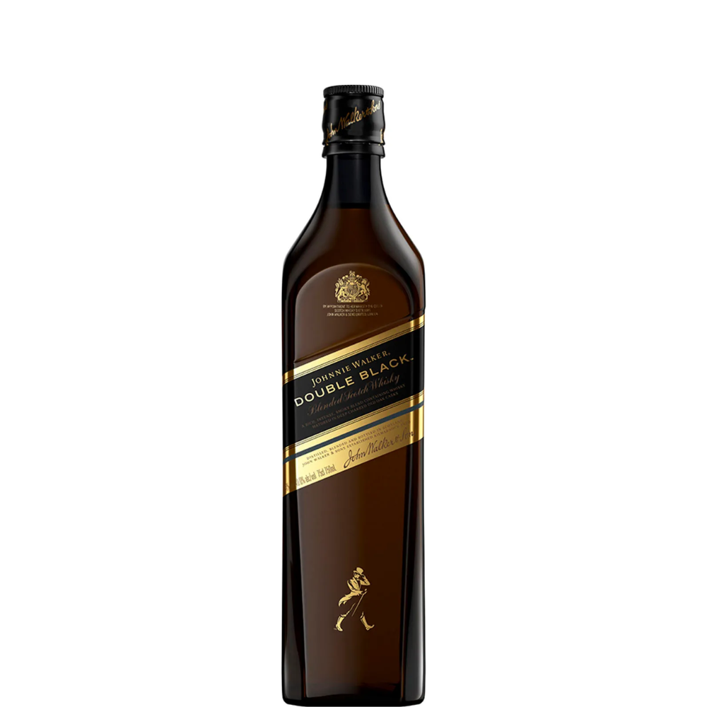 WHISKY JOHNNIE WALKER DOUBLE BLACK 750 ML.