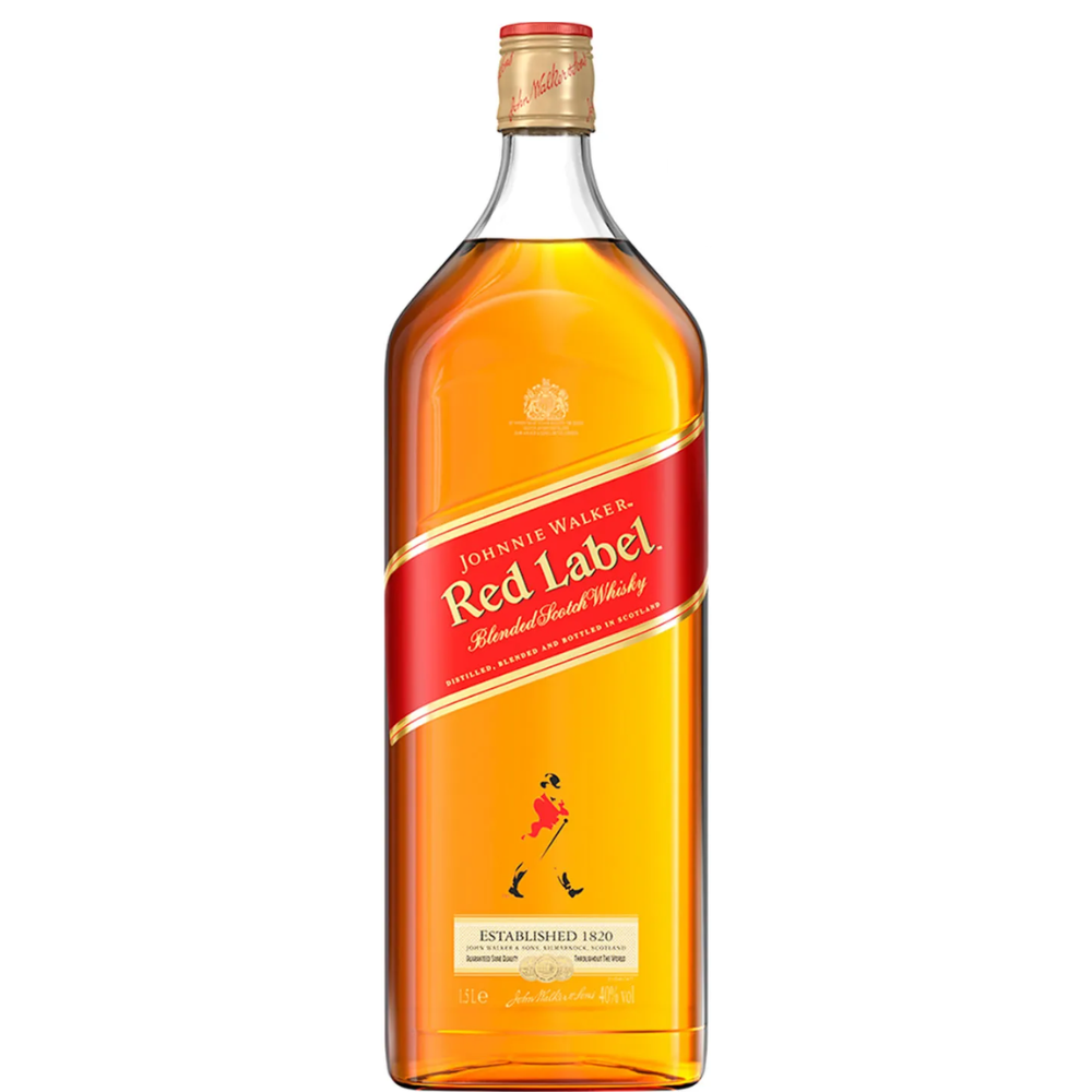 WHISKY JOHNNIE WALKER RED LABEL 1.75 LT.