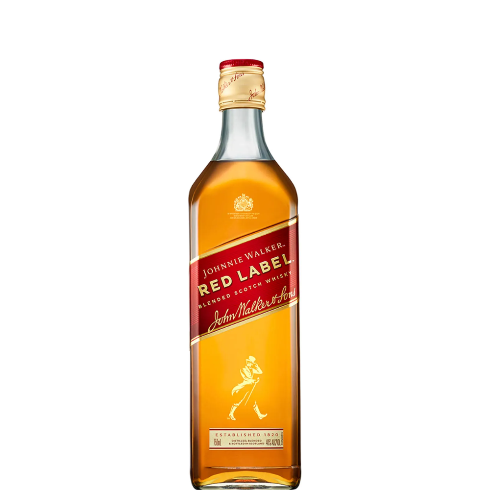 WHISKY JOHNNIE WALKER RED LABEL 750 ML.