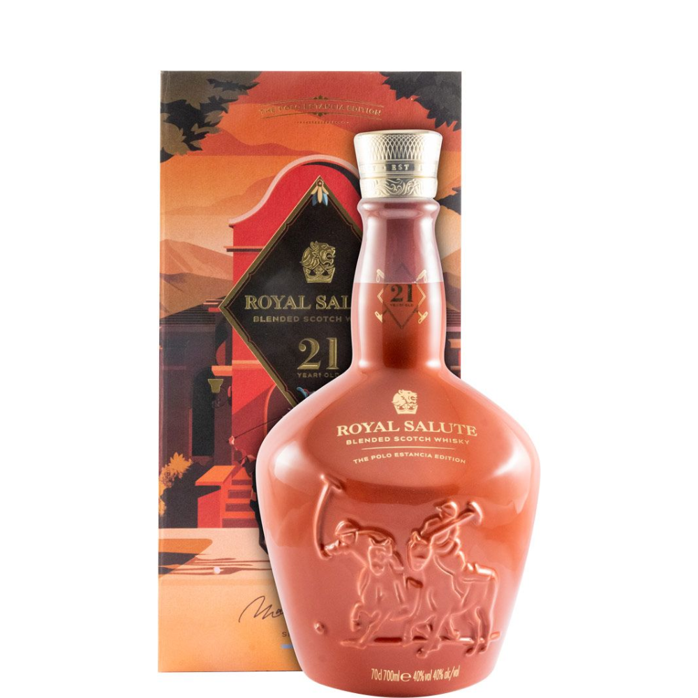 WHISKY ROYAL SALUTE 700 ML. THE POLO ESTANCIA EDITION