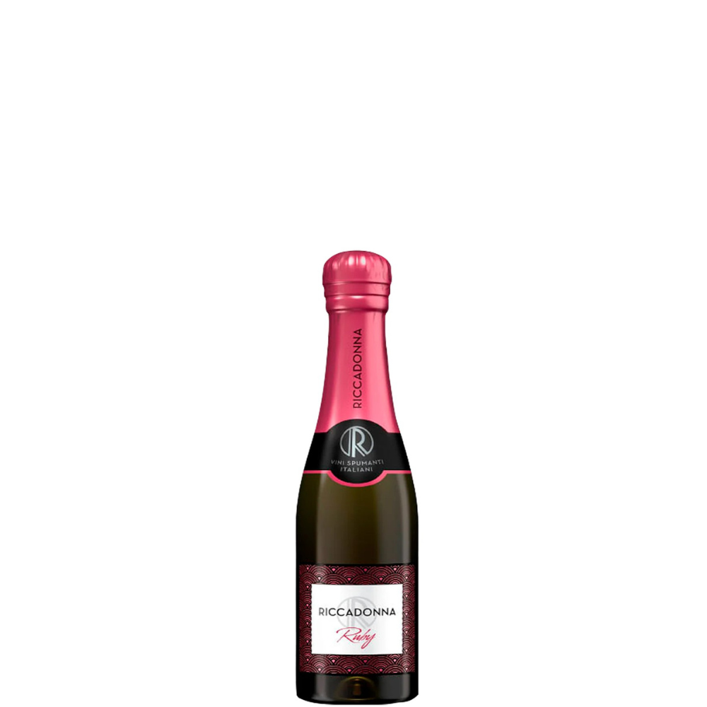 ESPUMANTE RICCADONNA RUBY PETACA 200 ML.
