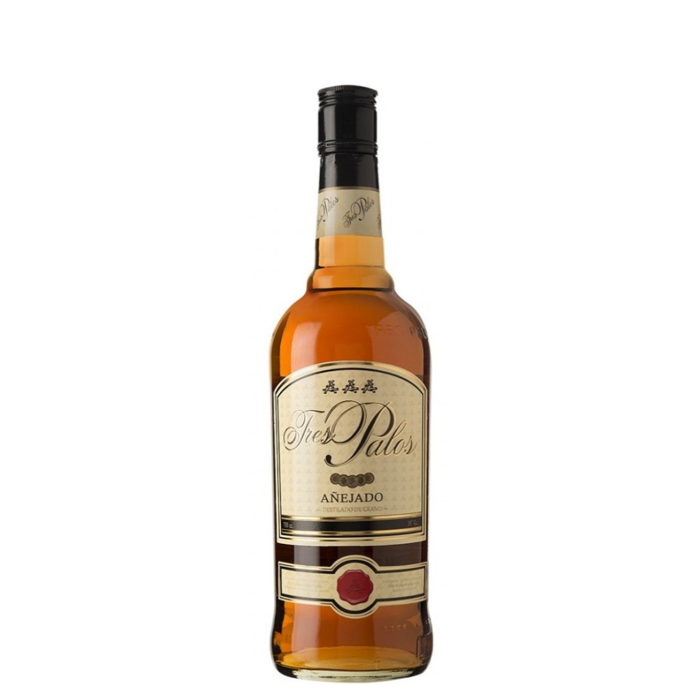 COGNAC TRES PALOS 750 ML.