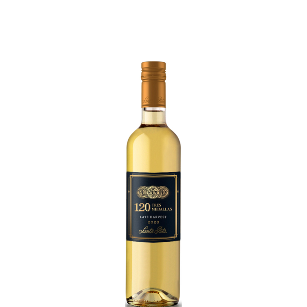 VINO LATE HARVEST 120 TRES MEDALLAS 750 ML.