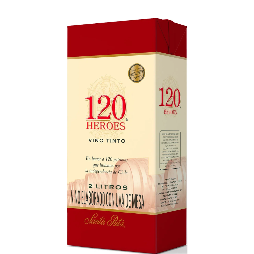 VINO 120 TINTO 2.0 LT.