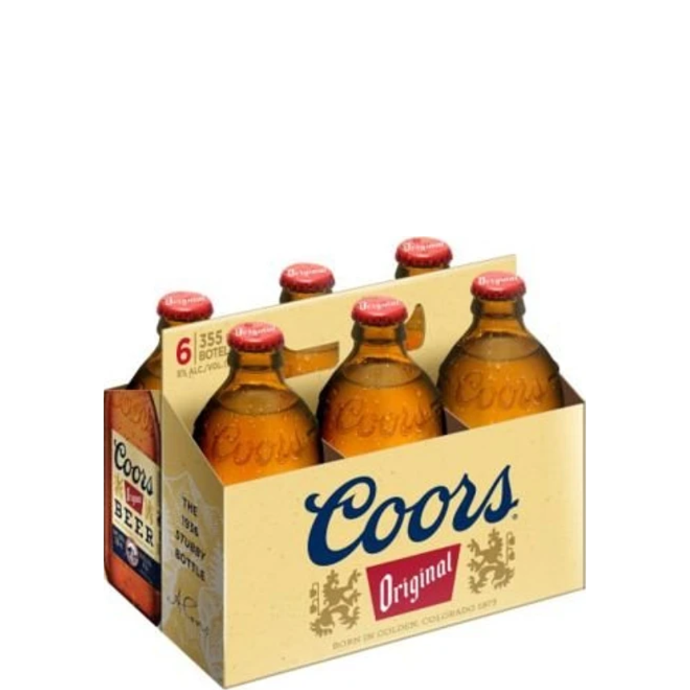 CERVEZA COORS ORIGINAL 355 ML. 24 BOTELLAS