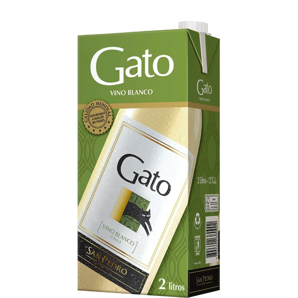 VINO GATO BLANCO 2.0 LT.