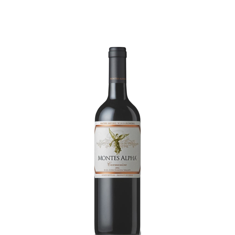 VINO MONTES ALPHA CARMENERE 750 ML.