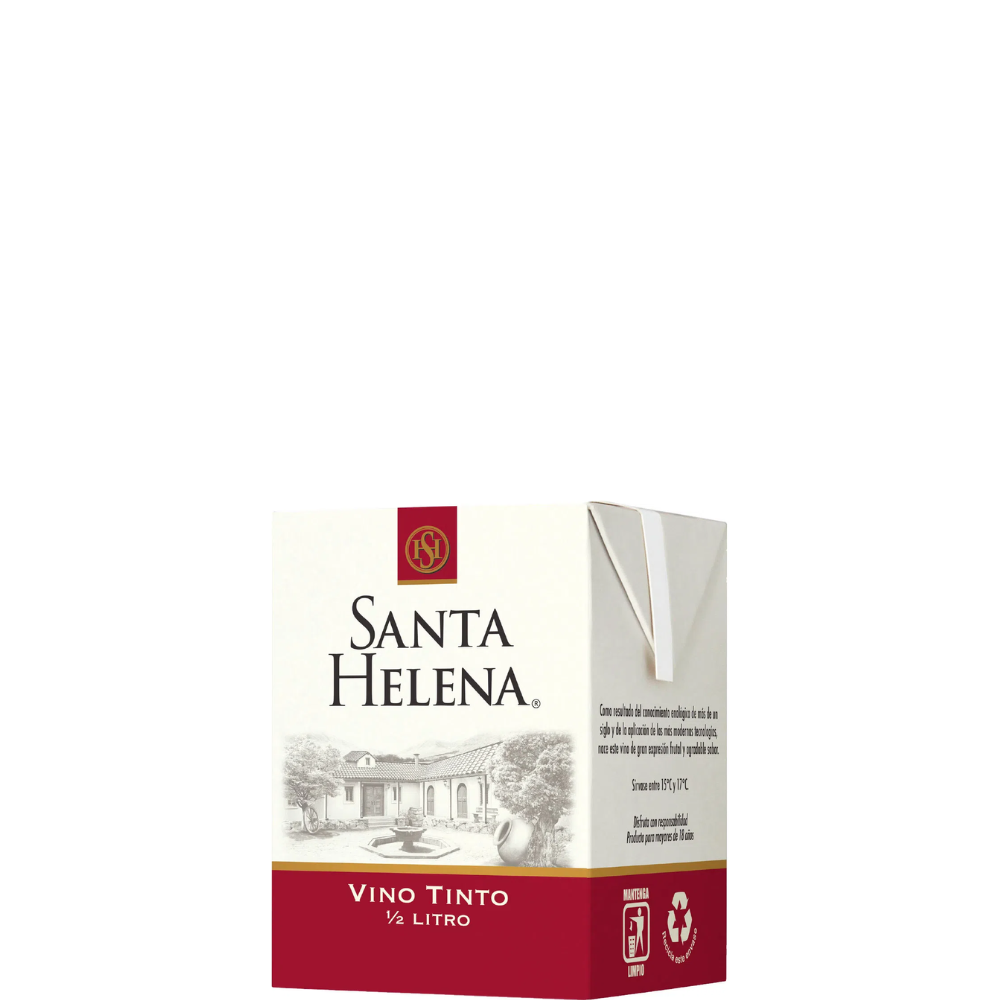 VINO SANTA HELENA TINTO 500 ML.
