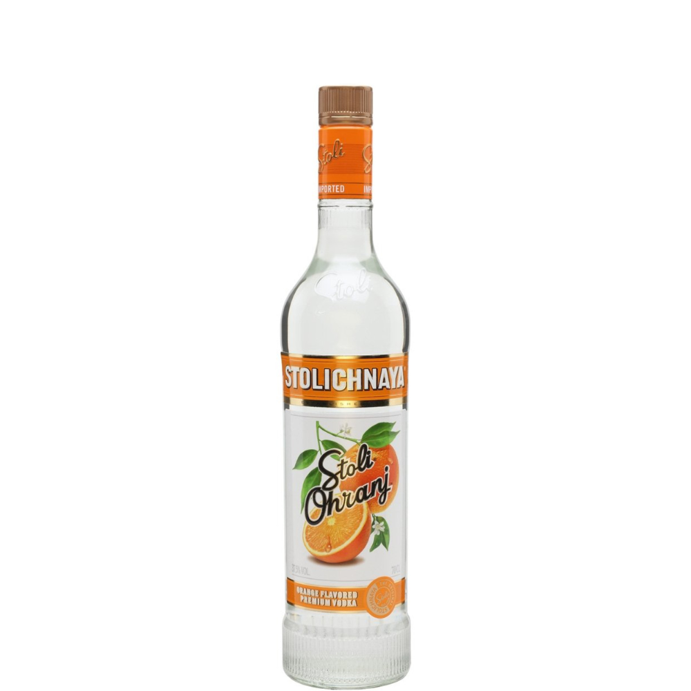 VODKA STOLICHNAYA ORANGE 750 ML.
