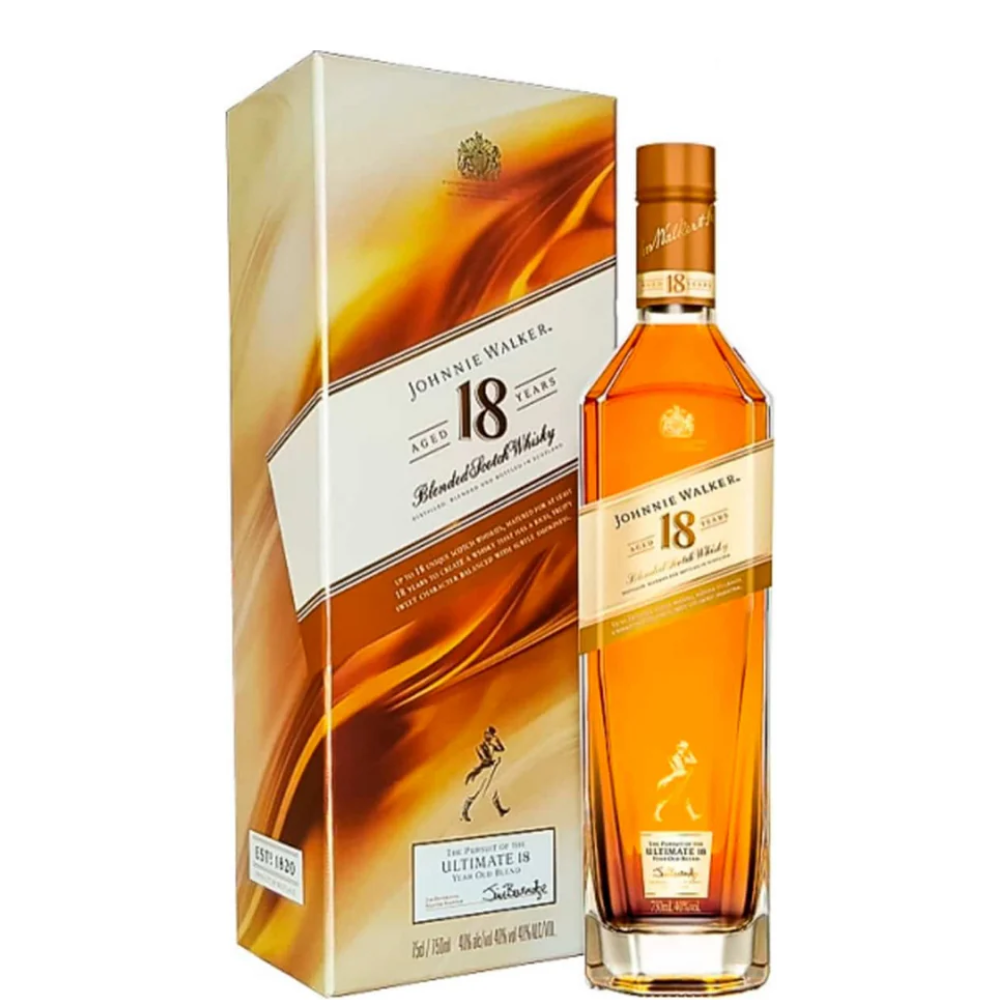 WHISKY JOHNNIE WALKER ULTIMATE 18 AÑOS 750 ML.