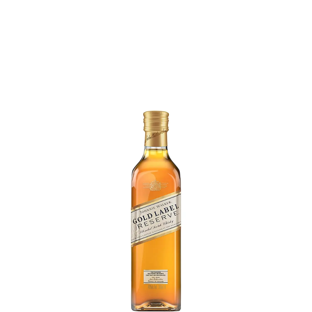 WHISKY JOHNNIE WALKER GOLD LABEL PETACA 200 ML.