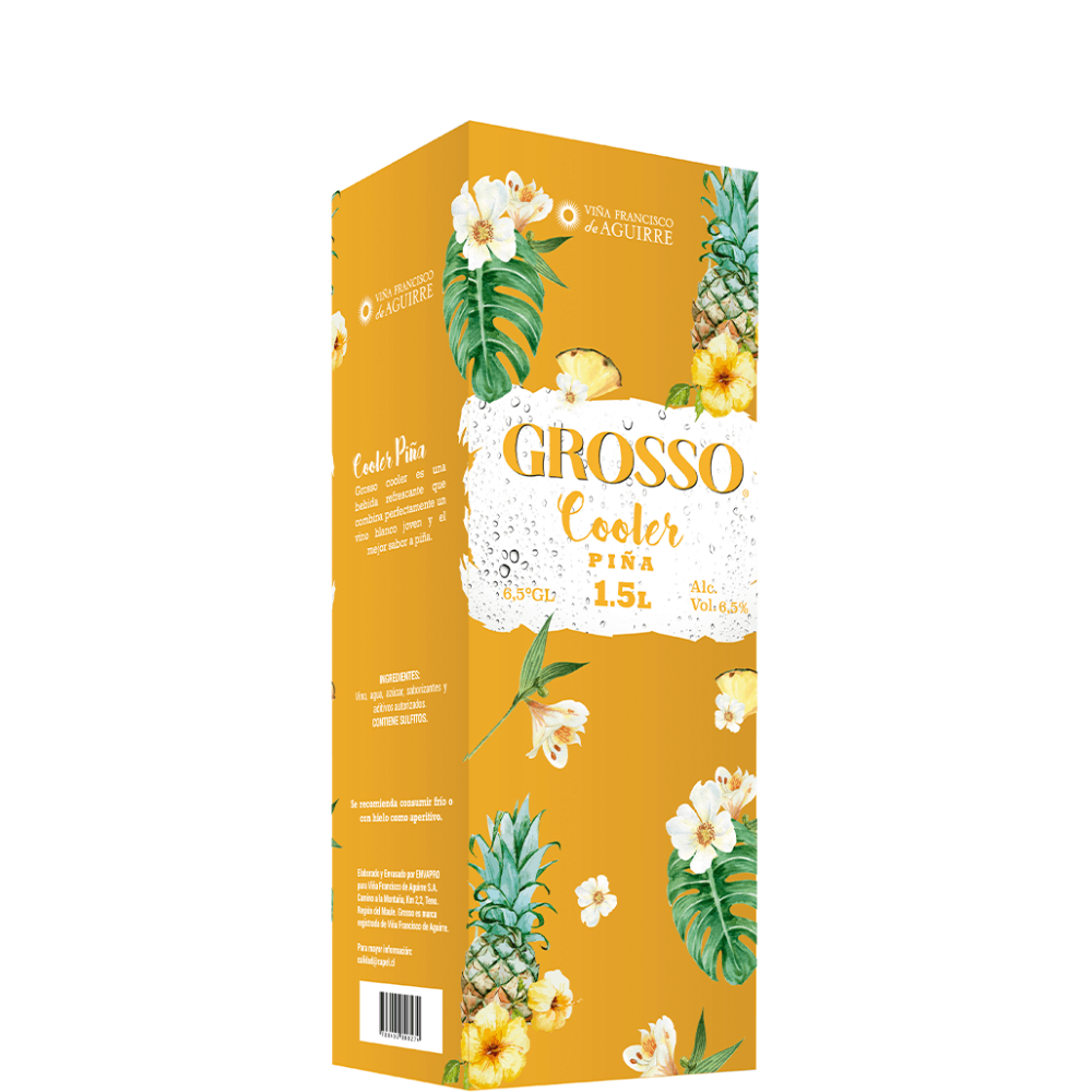 VINO GROSSO COOLER PIÑA 1.5 LT.
