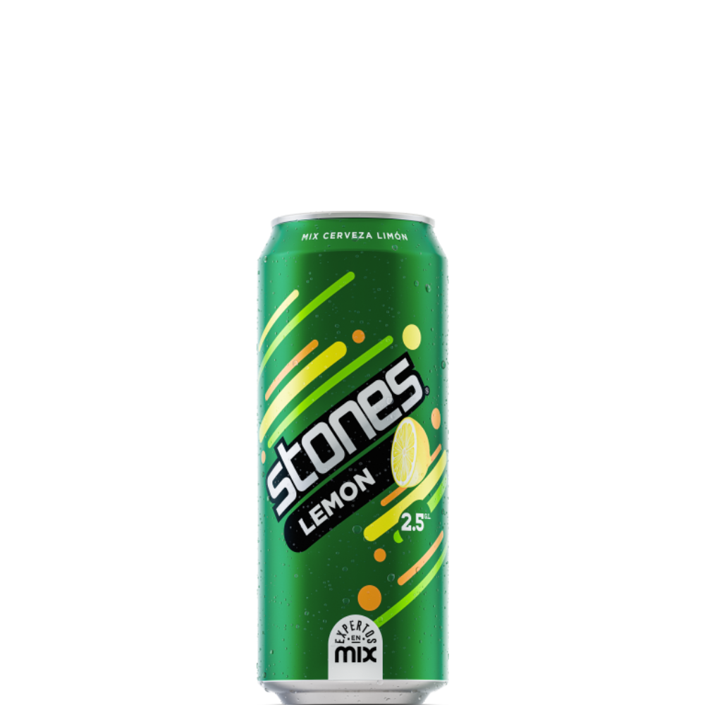 CERVEZA LEMON STONES 470 ML. DISPLAY 24 LATAS