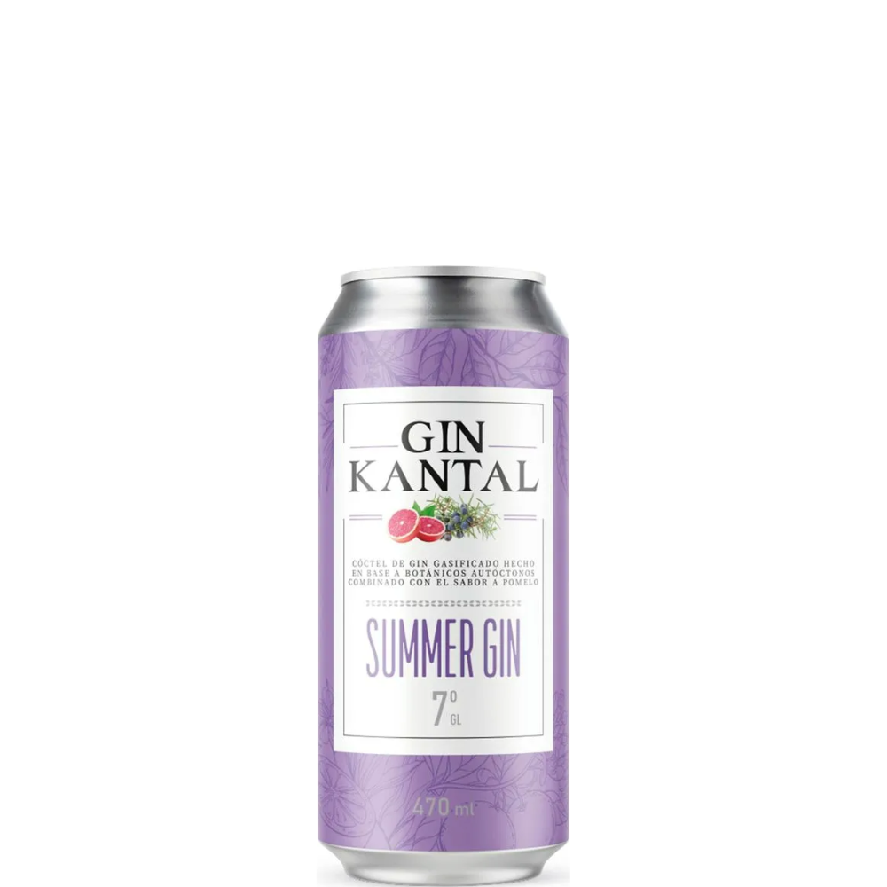 LATA GIN KANTAL SUMMER 7º 473 ML. 12 UNIDADES