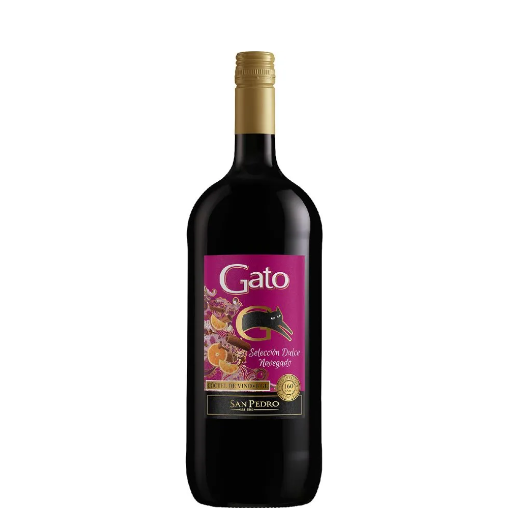 COCTEL DE VINO GATO SELECCION DULCE NAVEGADO 1.5 LT