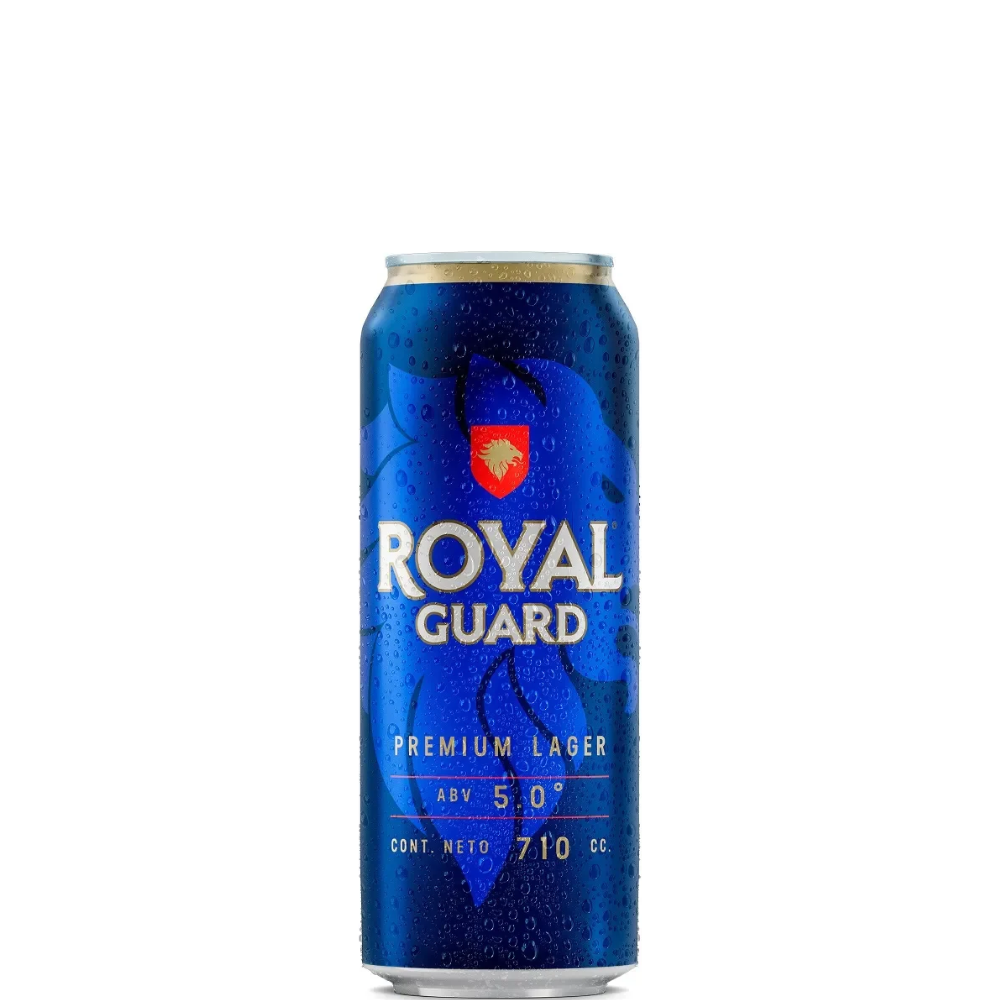 CERVEZA ROYAL 710 ML. 24 LATAS
